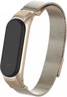 Змінний ремінець Armorstandart Milanese Magnetic Band 4303 для Xiaomi Mi Band 4/3 Vintage Gold (ARM55543)