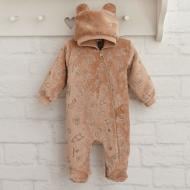 Комбинезон унисекс Blanka Игрушки р.68-74 коричневый 110827