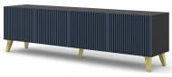 Тумба под ТВ BIM Furniture Ravenna 4д 2000x560x420 мм черный/синий/золотой(RAVENNA_F_PAINTED_MDF_TV_STAND)