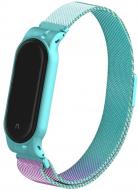 Змінний ремінець Armorstandart Milanese Magnetic Band для Xiaomi Mi Band 6/5 Gradient Blue-Purple (ARM56859)