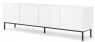 Тумба под ТВ BIM Furniture Ravenna 4д 2000x580x420 мм черный/белый (RAVENNA_C_DIAMOND_MDF_HG_TV_ST)