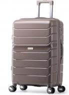 Валіза SEMI LINE DAS303595 63 л коричневий 24" M Brown T5768-2