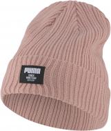 Шапка Puma Ribbed Classic Beanie 02283103 р.one size рожевий