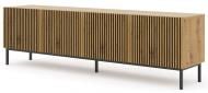 Тумба под ТВ BIM Furniture Ravenna 4д 2000x580x420 мм дуб артизан/черный(RAVENNA_F_PAINTED_MDF_TV_STAND)