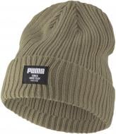 Шапка Puma Ribbed Classic Beanie 02283104 р.one size зелений