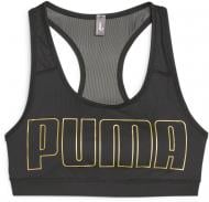 Бра Puma MID IMPACT 4KEEPS GRAPHIC BRA PM 52441812 р.L черный