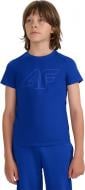 Футболка 4F TSHIRT M2400 4FJWAW25TTSHM2400-36S р.140 синий