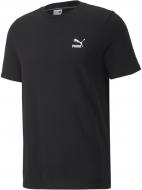 Футболка Puma CLASSICS SMALL LOGO TEE 53558701 р.S черный