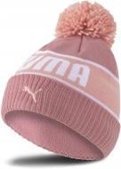 Шапка Puma POM Beanie 02283303 р.one size розовый