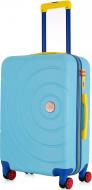 Чемодан SEMI LINE DAS303634 65 л бирюзовый 24" M Light Blue T5933-2