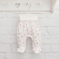 Повзунки Blanka Квіти р.50-56 бежевий 14370