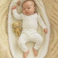 Комплект Blanka Звездочки бежевый р.74-80 110832