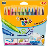 Фломастери КІД КУЛЕР XL 12 шт BIC