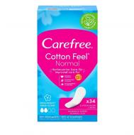 Прокладки щоденні Carefree with Cotton extract fresh normal 34 шт.