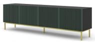 Тумба под ТВ BIM Furniture Ravenna 4д 2000x580x420 мм черный/зеленый/золотой(RAVENNA_F_PAINTED_MDF_TV_STAND)