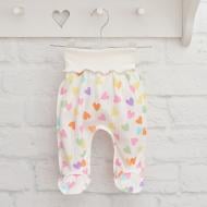 Ползунки Blanka Сердечко р.50-56 бежевый 14372