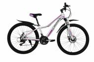 Велосипед Cross 26" 13"(33 см) Smile 26CJS-004667 бело-розовый
