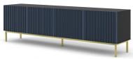Тумба под ТВ BIM Furniture Ravenna 4д 2000x580x420 мм черный/синий/золотой(RAVENNA_F_PAINTED_MDF_TV_STAND)