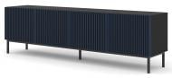 Тумба под ТВ BIM Furniture Ravenna 4д 2000x580x420 мм черный/синий(RAVENNA_F_PAINTED_MDF_TV_STAND)
