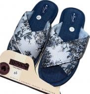 Тапки домашние Gemelli Цветы 2 р.36 голубой