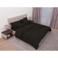 Комплект постельного белья Casual black 1,5 черный SoundSleep