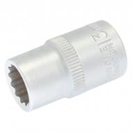 Головка 12-гранна MasterTool 1/2" 13 мм L 40 мм CRV 1 шт. 78-0613