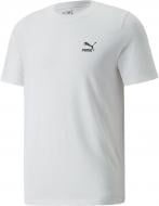 Футболка Puma CLASSICS SMALL LOGO TEE 53558702 р.2XL белый