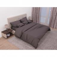 Комплект постельного белья Casual maroon 2 коричневый SoundSleep