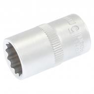 Головка 12-гранна MasterTool 1/2" 15 мм L 40 мм CRV 1 шт. 78-0615