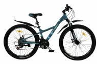 Велосипед Titan 26" 13"(33 см) Calypso 2023 26TJA-004702 темно-зеленый с синий