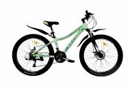 Велосипед Titan 24" 11"(28 см) Drone 2023 24TJA-004709 светло-зеленый с синим