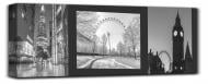 Репродукція AF London BW Set 03 50x150 см RozenfeldArt