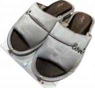 Тапки домашние Gemelli Атлас р.40 бежевый