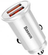 Автомобильное зарядное устройство BASEUS 30W QC3.0 DualU (CCALL-YD02) белый