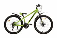 Велосипед Titan 26" 13"(33 см) Apollo 2023 26TJA-004645 зеленый с черным