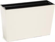 Горщик для квітів Lamela Вербена прямокутний 37,5 л кремовий