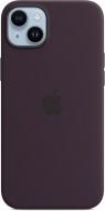 Чохол Apple Silicone Case with MagSafe для iPhone 14 Plus elderberry(MPT93ZE/A)