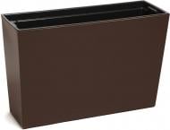 Горщик для квітів Lamela Вербена прямокутний 37,5 л мокко