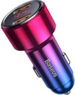 Автомобільний зарядний пристрій BASEUS Magic Series Dual Dsplay QC Red (CCMLC20A-09)