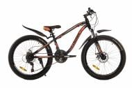 Велосипед Cross 24" 12"(30 см) Rider 2023 24CJS-004654 черно-оранжевый