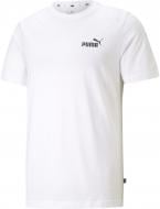 Футболка Puma ESS SMALL LOGO TEE 58666802 р.XL белый