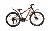 Велосипед Cross 26" 13"(33 см) Rider 2023 26CJS-004658 черно-оранжевый
