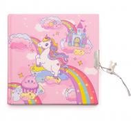 Блокнот детский на замочке Единорог розовый 481904-U Malevaro Блокнот детский на замочке Единорог розовый 481904-U Malevaro