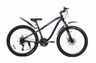Велосипед Cross 26" 13"(33 см) Rider 2023 26CJS-004660 черно-синий Велосипед Cross 26" 13"(33 см) Rider 2023 26CJS-004660 черно-синий