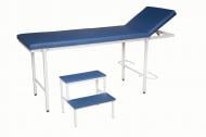 Кушетка медична МФ Прем’єра ISMED 8011 1950х620х800 мм + сходинка темно-синя