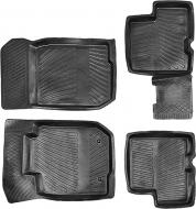 Коврики автомобильные БРТ Renault Logan Lada Largus 4 шт и перемычка RВLАR-0014-0017Р модельные