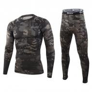 Термобелье ESDY быстросохнущее. Camo Black JA-09-5-1 р.M черный