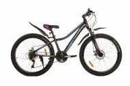 Велосипед Cross 26" 13"(33 см) Smile 2023 26CJS-004669 черно-розовый