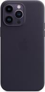 Чехол Apple Leather Case with MagSafe для iPhone 14 Pro Max ink(MPPP3ZE/A)