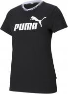 Футболка Puma Amplified Graphic Tee 58590201 р.XS чорний Футболка Puma Amplified Graphic Tee 58590201 р.XS чорний